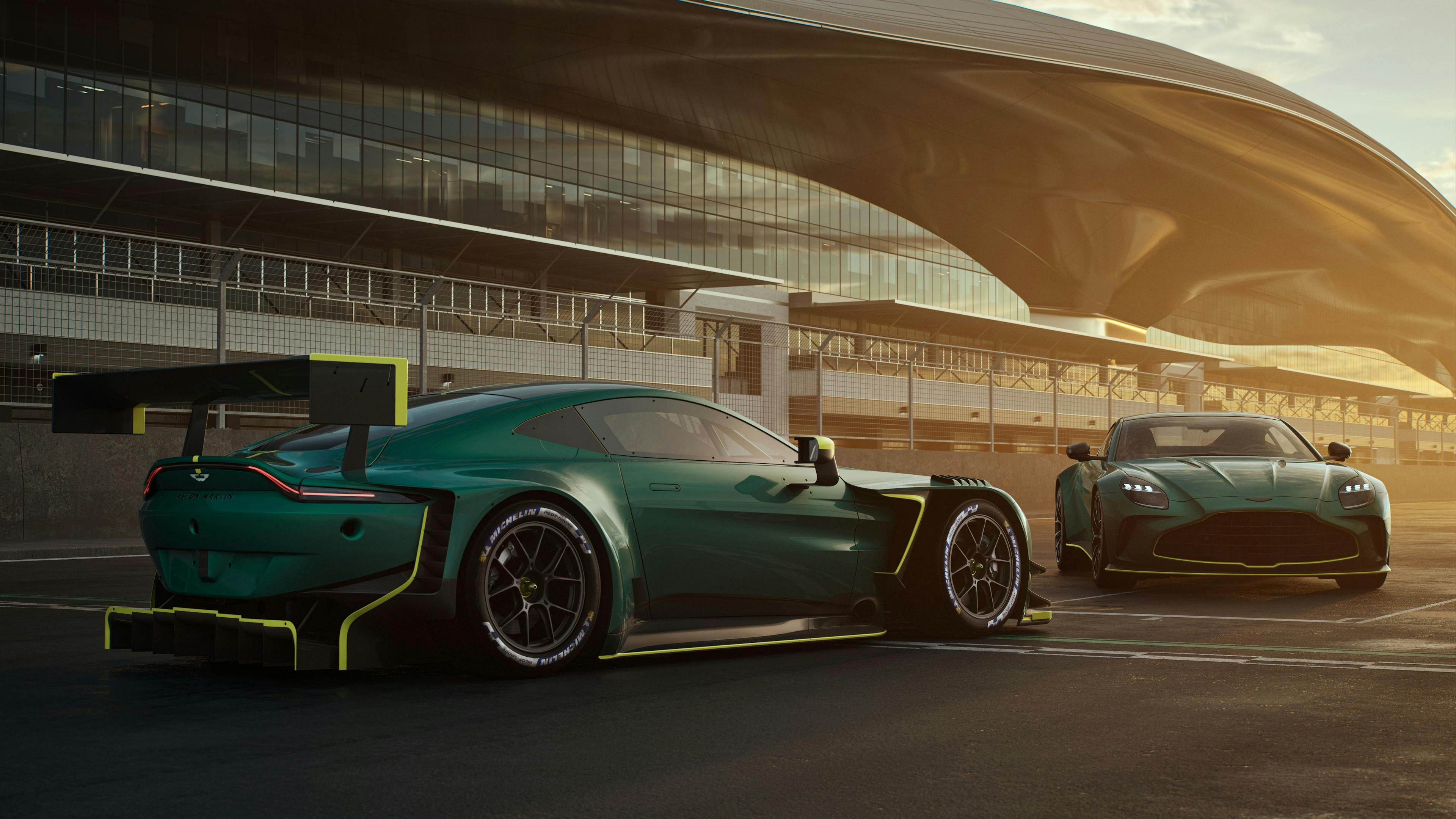 Automotive Campaign - Aston Martin Vantage, Vantage GT3 and AMR24 | Unreal Engine Environment